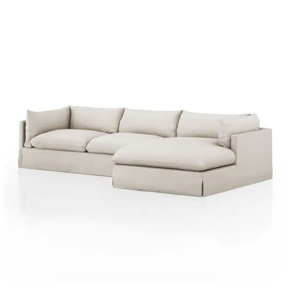 Product Image 2 for Habitat 2 Piece 131'' Sectional from Four Hands