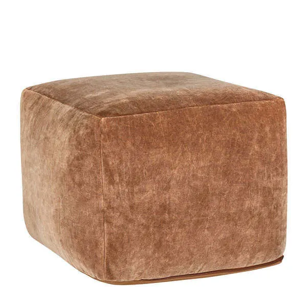 Product Image 1 for Heirloom Velvet Pouf from Classic Home Furnishings