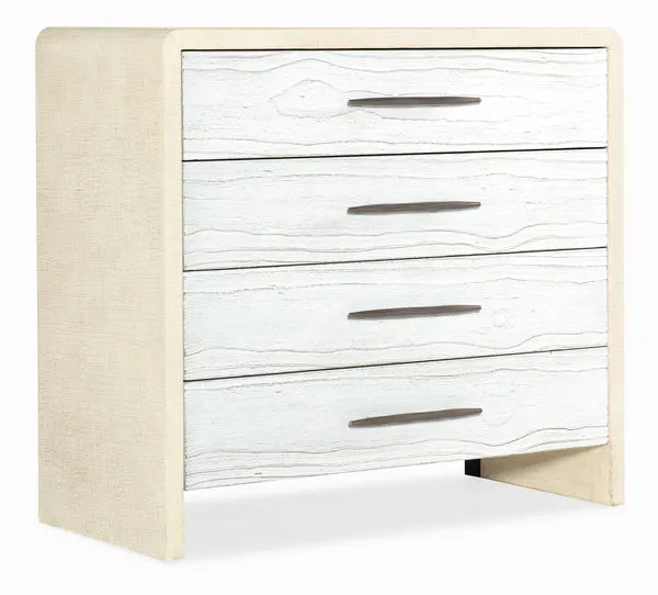 Product Image 1 for Cascade Four-Drawer Burlap Bachelors Chest from Hooker Furniture