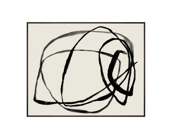 Product Image 1 for Black Circles III from Leftbank