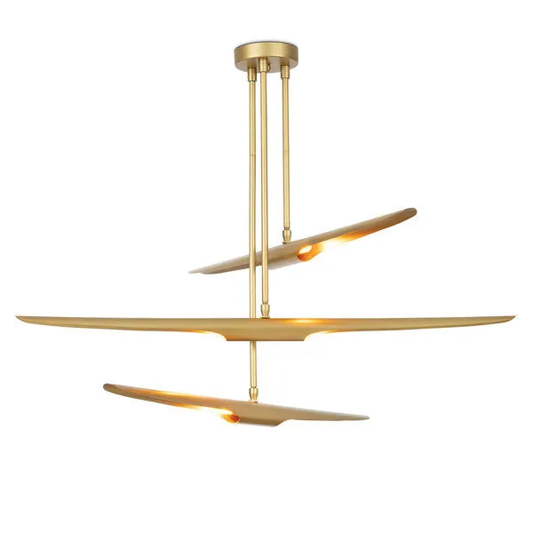 Product Image 1 for Concorde Natural Brass Chandelier from Regina Andrew Design