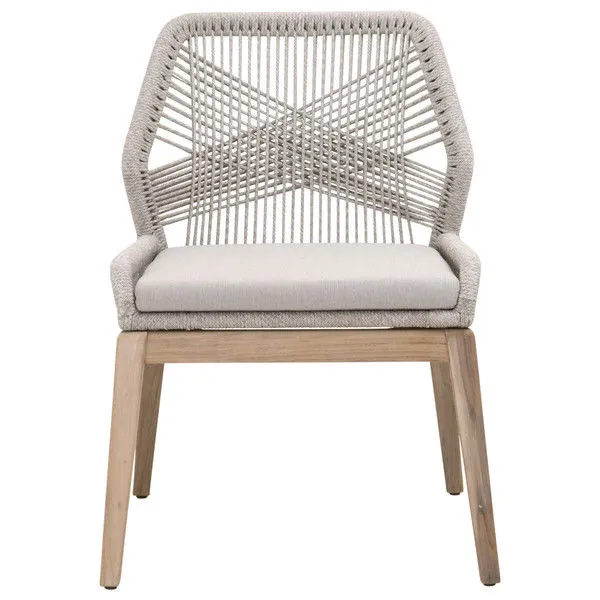 Product Image 2 for Loom Outdoor Woven Dining Chair, Set of 2 from Essentials for Living