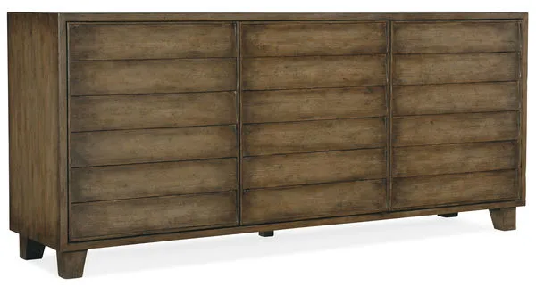 Product Image 1 for Sundance Quartered Pine & Maple Veneer Buffet from Hooker Furniture