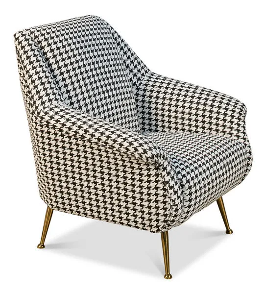Product Image 1 for Ziegfeld Armchair - Multicolor from Sarreid Ltd.