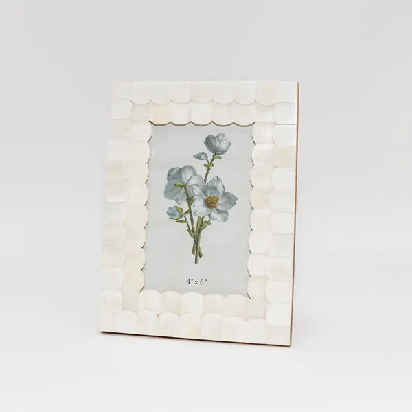 Product Image 3 for Casey White Bone Photo Frame from Creative Co-Op