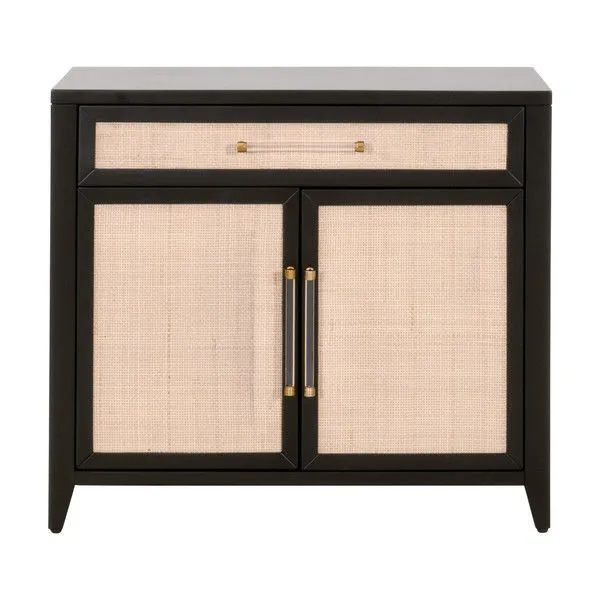 Product Image 1 for Holland Brushed Black Acacia Media Chest from Essentials for Living
