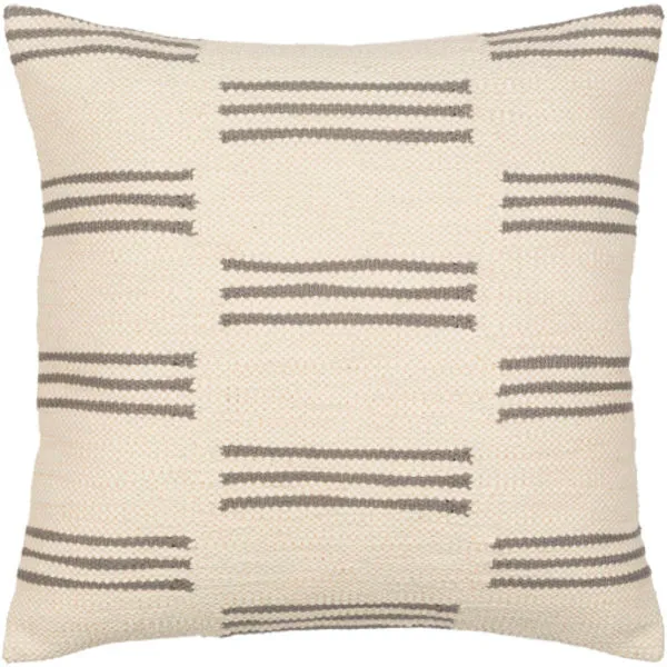 Product Image 1 for Carlton Cream / Gray Pillow from Surya