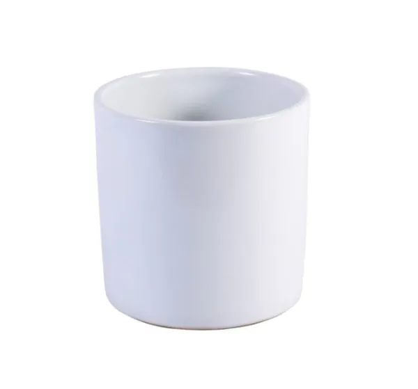 Product Image 1 for Matte White Porcelain Orchid Pot - Large from Legend of Asia