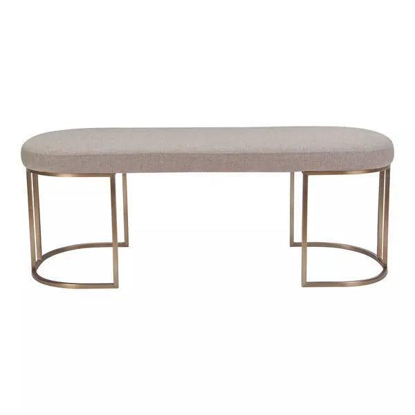 Product Image 1 for Kazu Grey Sofa Bench from Moe's