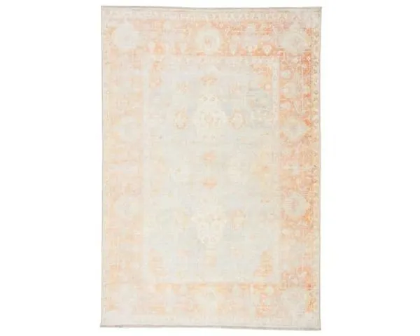 Product Image 2 for Patrin Oriental Orange/ Light Gray Rug from Jaipur