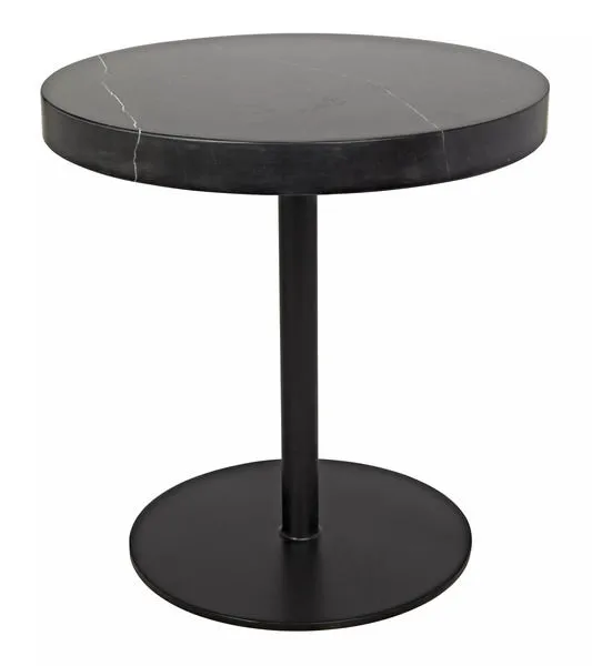 Product Image 1 for Ford Stone Top Side Table, Low from Noir