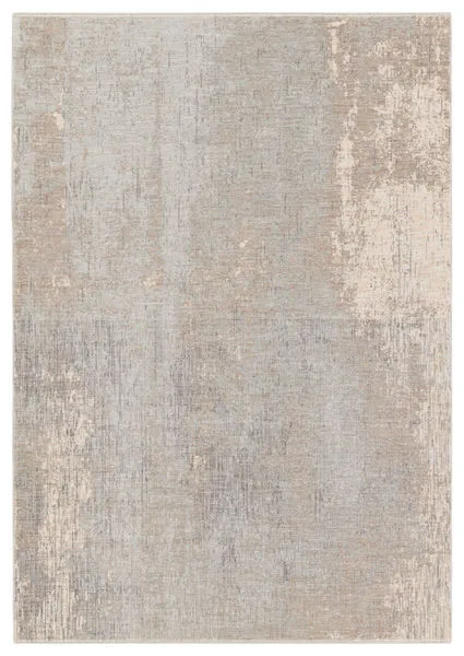 Product Image 1 for Kosta Modern Abstract Taupe/ Silver Rug - 5' x 8' from Jaipur