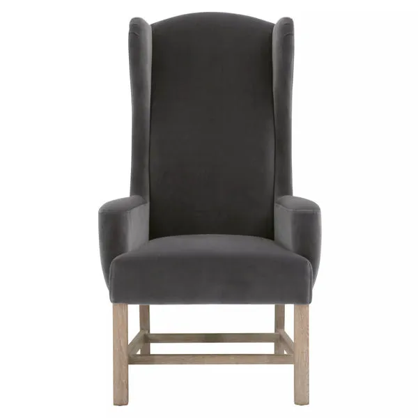 Product Image 3 for Bennett Arm Chair In Dark Dove Velvet from Essentials for Living