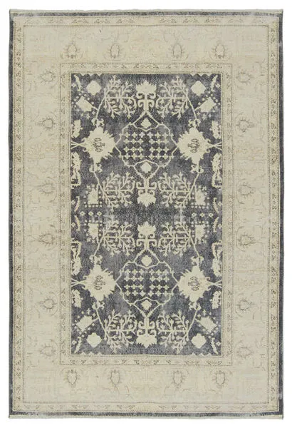 Product Image 3 for Pia Medallion Navy/ Cream Rug from Jaipur