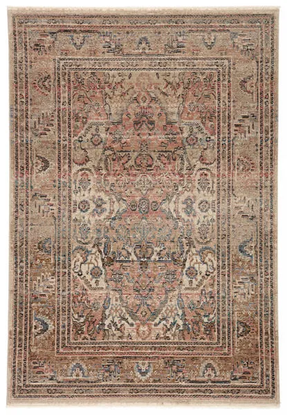 Product Image 10 for Ginia Medallion Blush/ Beige Rug from Jaipur