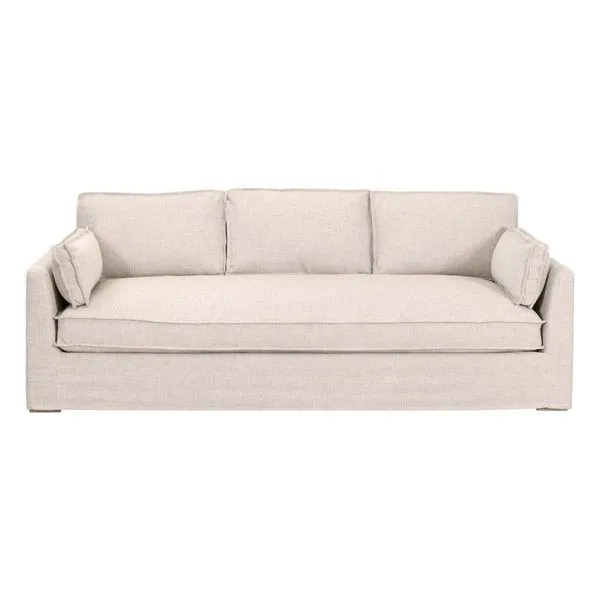 Product Image 1 for Thea Outdoor 90" Taper Arm Slipcover Sofa from Essentials for Living