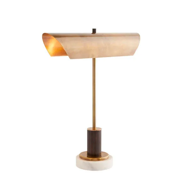 Product Image 1 for Lansing Vintage Gold Brass Lamp from Arteriors