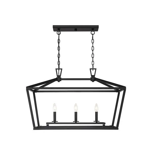 Product Image 1 for Townsend 3 Light Linear Chandelier from Savoy House