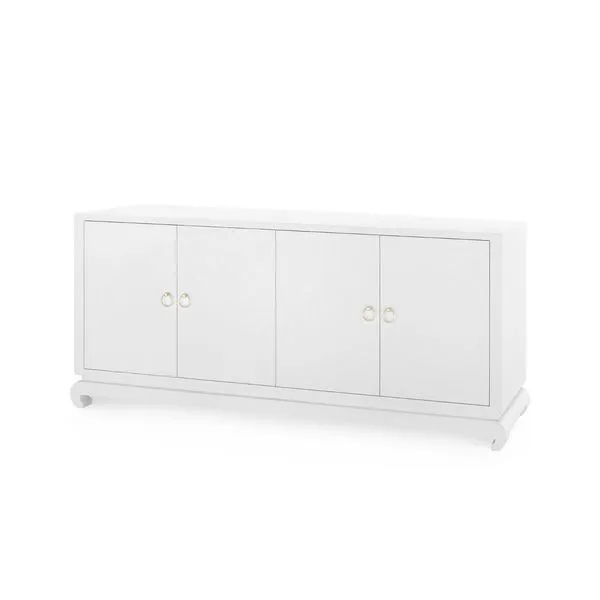 Product Image 3 for Meredith Extra Large 4-Door Cabinet from Villa & House