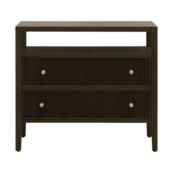 Product Image 1 for Highland Open Shelf 2-Drawer Nightstand from Essentials for Living
