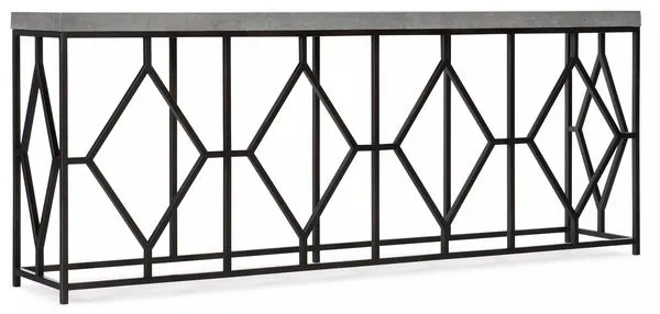 Product Image 2 for Ciao Bella Metal And Faux Concrete Console Table from Hooker Furniture