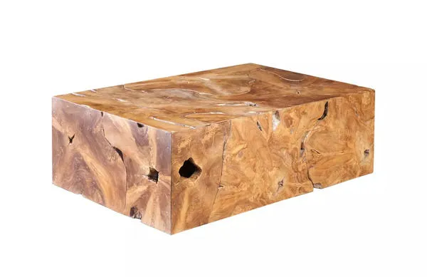 Product Image 3 for Teak Slice Coffee Table, Rectangle from Phillips Collection