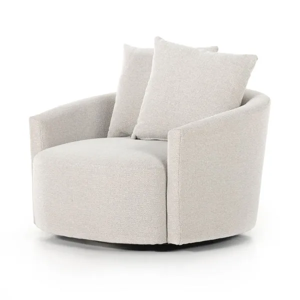 Product Image 7 for Chloe Swivel Chair - Delta Bisque from Four Hands