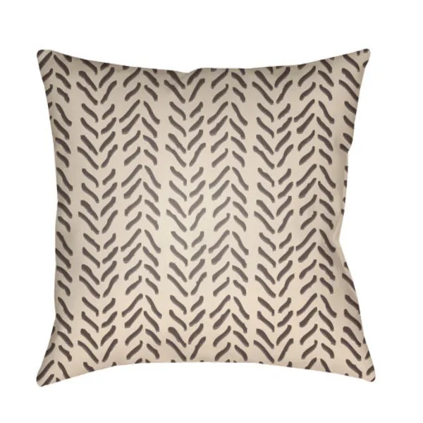 Product Image 1 for Textures Charcoal Outdoor Pillow from Surya