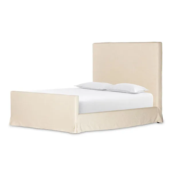 Product Image 1 for Daphne Brussels Natural Linen Slipcover King Bed from Four Hands