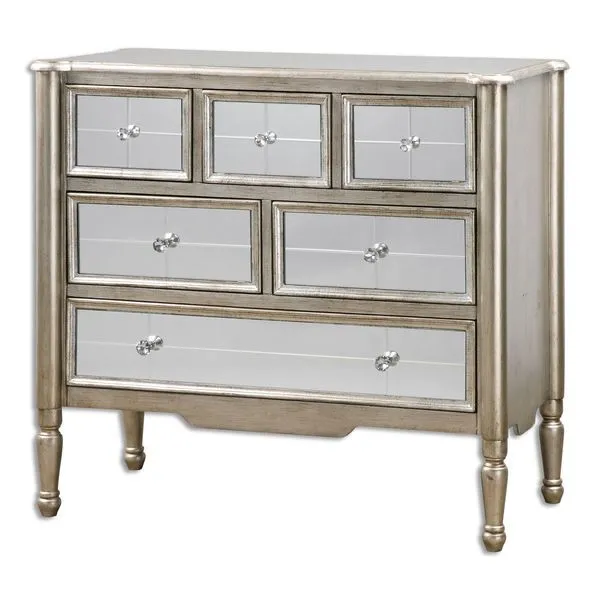 Product Image 2 for Uttermost Rayvon Mirrored Accent Chest from Uttermost