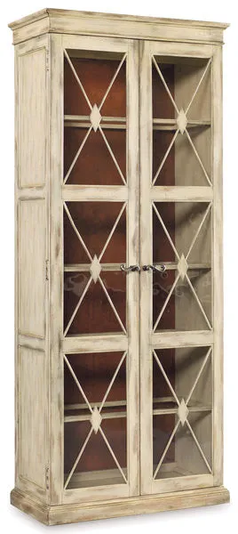 Product Image 1 for Sanctuary Two Door Thin Display Cabinet from Hooker Furniture