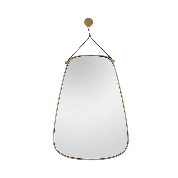 Product Image 3 for Norissa Antique Gold Brass Iron Mirror from Arteriors