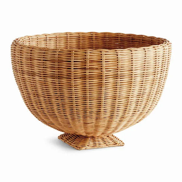 Product Image 1 for Charleston Rattan Footed Bowl from Napa Home And Garden