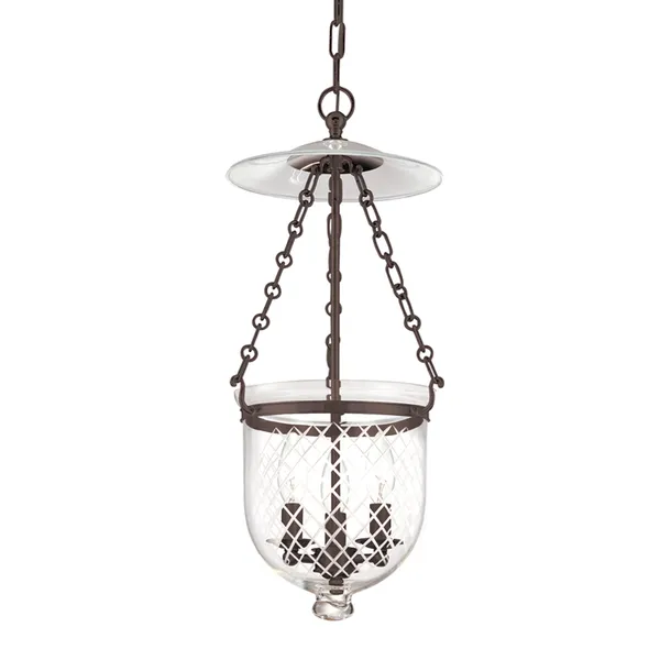 Product Image 1 for Hampton 3 Light Pendant from Hudson Valley