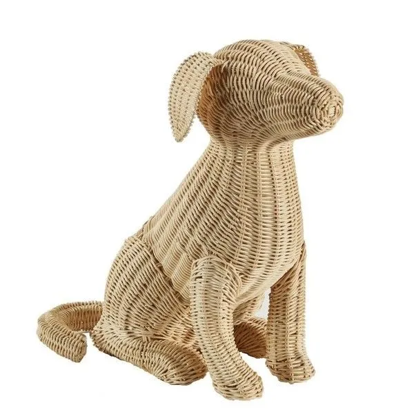 Product Image 1 for Potcake Wicker Dog from Chelsea House