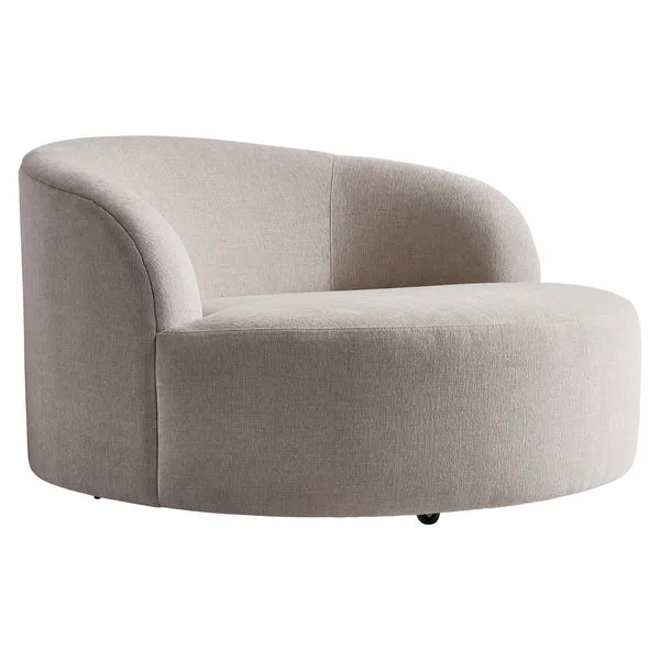 Product Image 1 for Symi Outdoor Round Grey Swivel Daybed from Bernhardt Furniture
