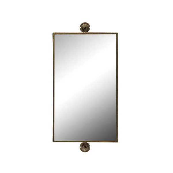 Product Image 2 for Metal Swivel Wall Mirror from Creative Co-Op