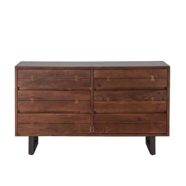 Product Image 1 for Glenwood Acacia Wood Live Edge Dresser from World Interiors
