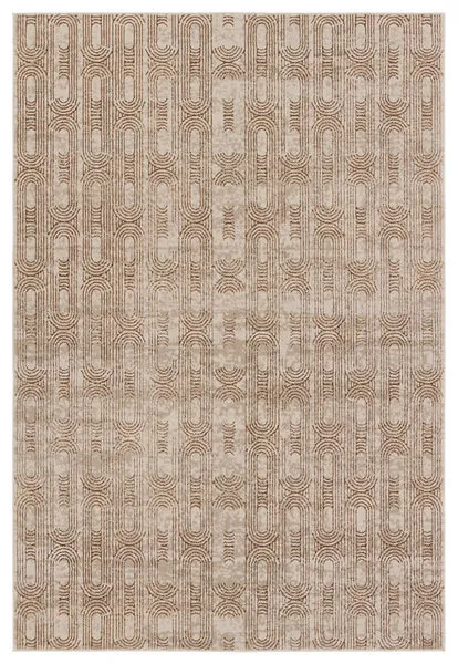 Product Image 1 for Gimeas Mid-Century-Modern-Inspired Gold/ Beige Rug - 18" Swatch from Jaipur
