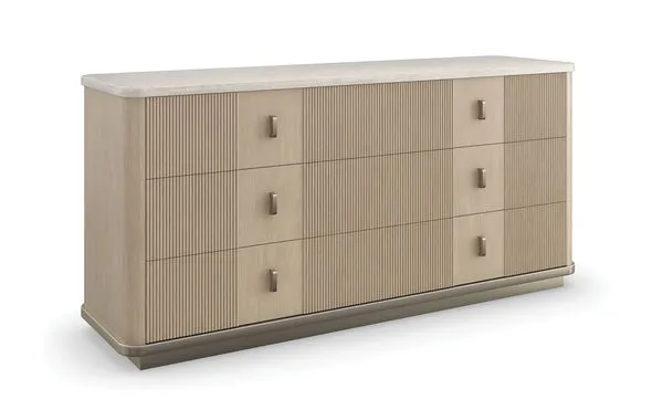 Product Image 4 for Rhythm 6-Drawer Sun Drenched Oak Dresser from Caracole