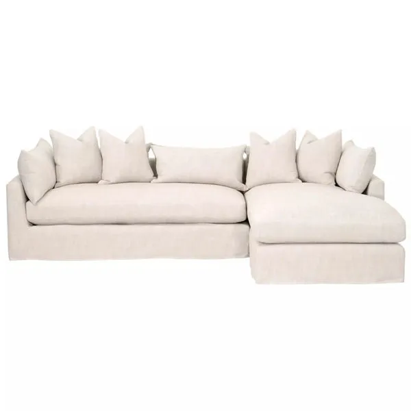 Product Image 2 for Haven 110" Lounge Slipcover Sofa from Essentials for Living