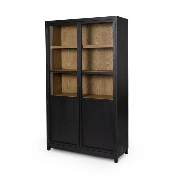 Product Image 1 for Millie Panel & Glss Door Cabinet from Four Hands