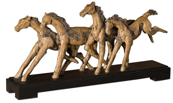 Product Image 2 for Uttermost Wild Horses Rustic Sculpture from Uttermost