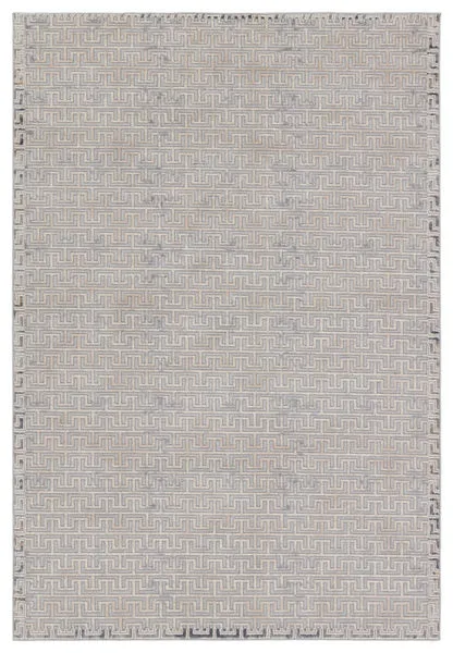 Product Image 1 for Baxley Modern Geometric Gray/ Beige Rug - 7'10" x 10' from Jaipur