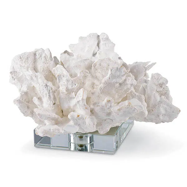 Product Image 1 for Flower Coral On Crystal Base from Regina Andrew Design