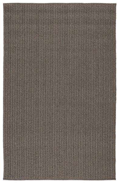 Product Image 4 for Iver Indoor / Outdoor Solid Gray / Taupe Area Rug from Jaipur