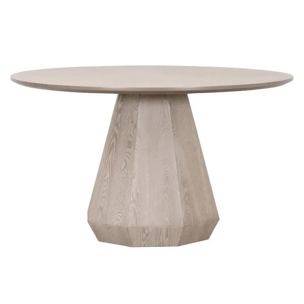 Product Image 1 for Coulter Large Round Natural Gray Ash Dining Table from Essentials for Living