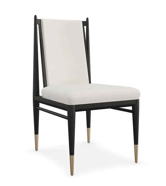 Product Image 5 for Unity Dark Cinder Oak Upholstered Dining Chair from Caracole