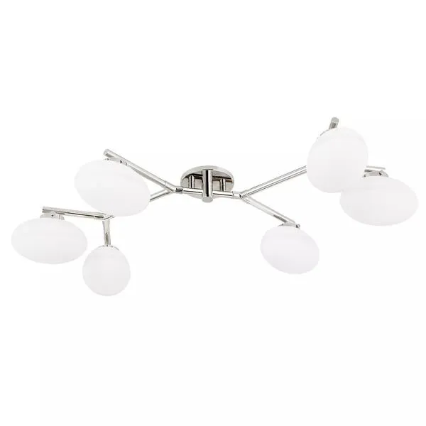 Product Image 1 for Wagner 6 Light Semi Flush from Hudson Valley