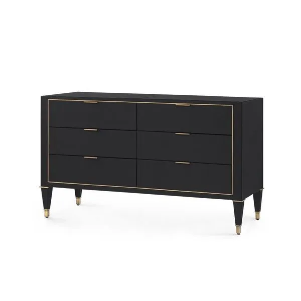 Product Image 3 for Hunter Extra Large 6-Drawer Dresser from Villa & House